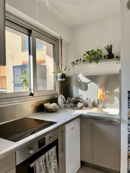 شقة Beau 2 Pieces,Terrasse, Parking Menton Centre المظهر الخارجي الصورة
